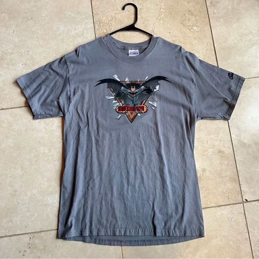Y2K Shattered Batman t-shirt 